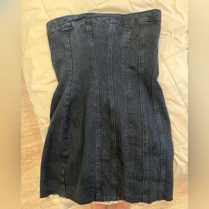 Denim dress